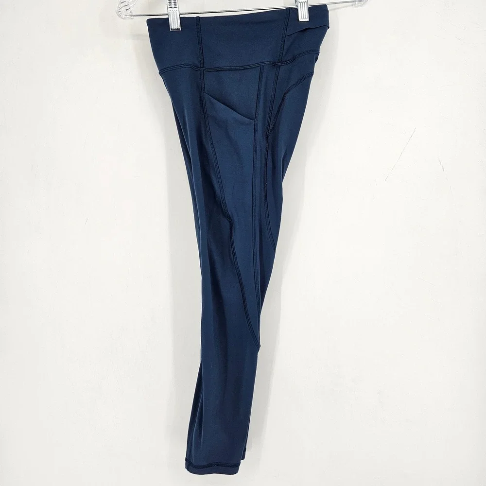 Lululemon Pants Womens 4 Time To Sweat Joggers Athletic Gym Leisure Yoga Blue